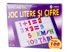 Joc educativ magnetic litere si cifre JD-16